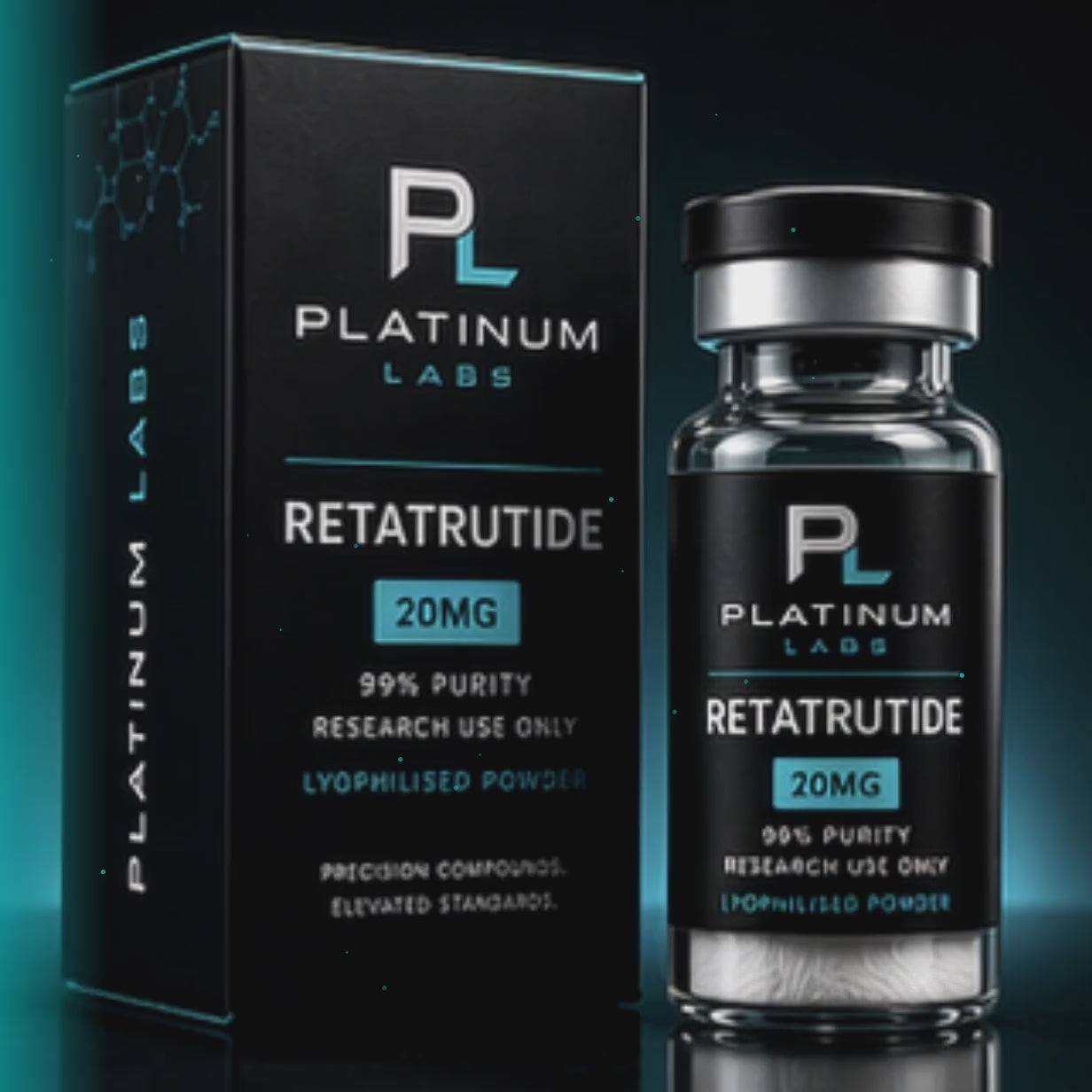 Retatrutide 20mg (FREE BAC)